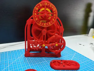 3D printed clock