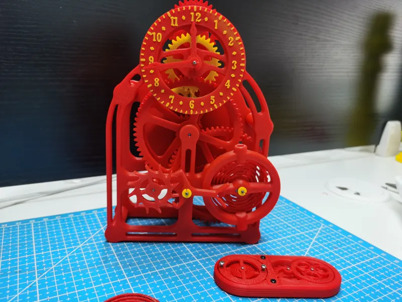 3D printed clock