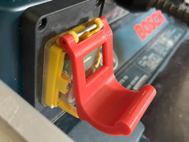 Bosch GTS 10 Emergency Stop button
