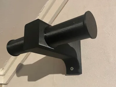 Wall mount two spools