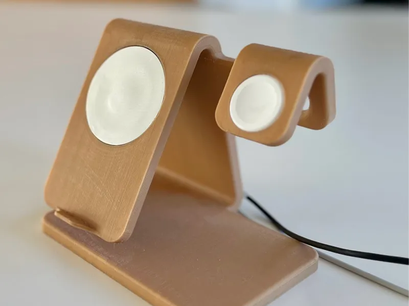Charger stand for iWatch and iPhone