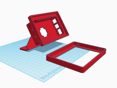 PiTFT50 Screen Mount for Anycubic Kobra
