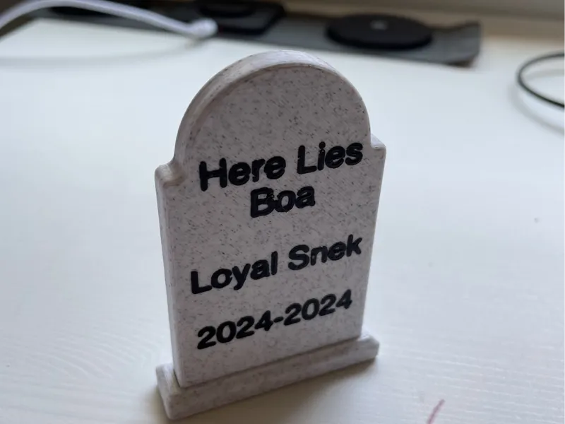 Headstone