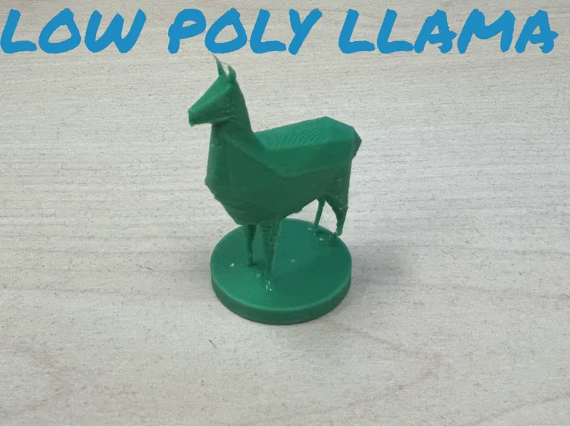 LOW POLY LLAMA