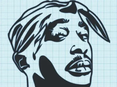 TUPAC - WALL ART