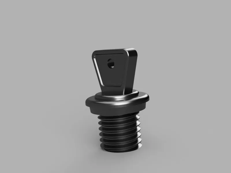 Hot water bottle screw cap
