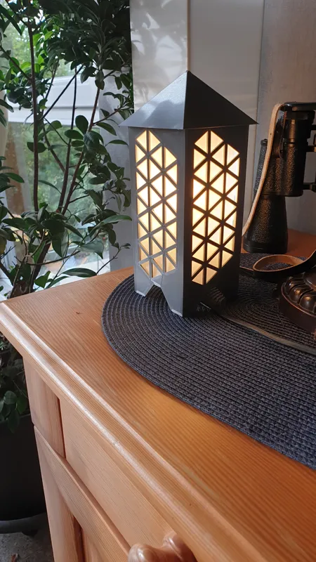 Tischlampe Laterne/Table Lamp