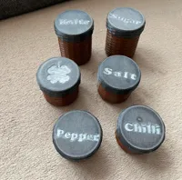 Boîte à épices/sel/poivre/café/sucre pour le camping — photo 1