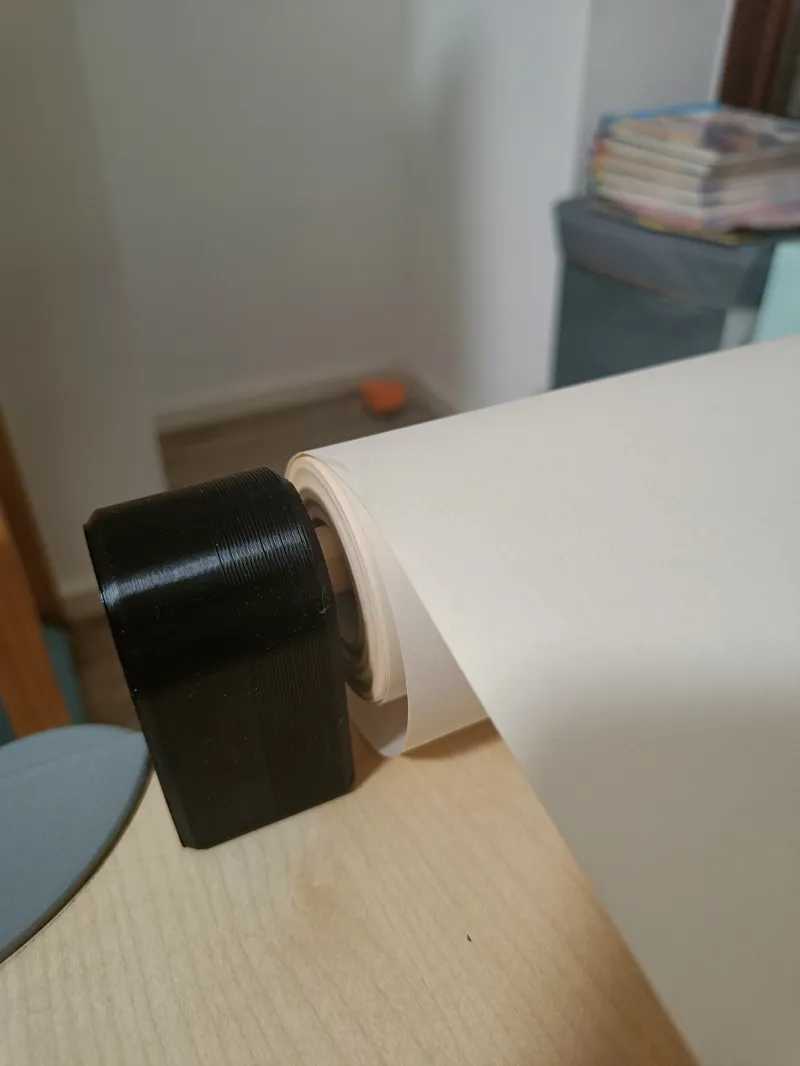 Desk Clamp for paper roll (IKEA MALA)