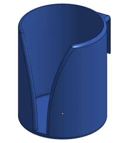 Bottle holder for 20mm plank