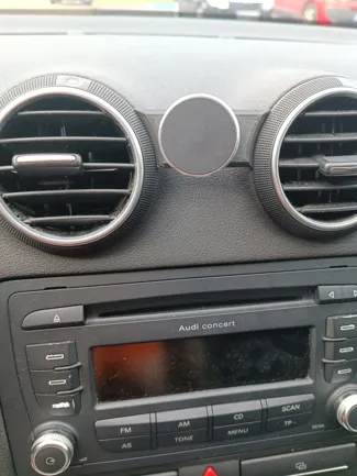 Magnetic phone holder mount for Audi A3/S3 8P