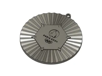 Olympic Medal Keychain
