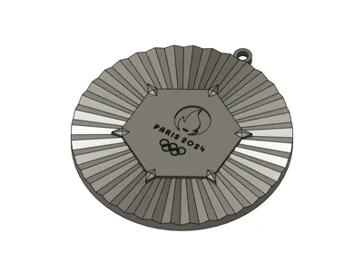 Olympic Medal Keychain