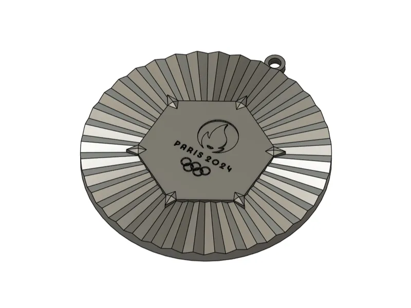 Olympic Medal Keychain