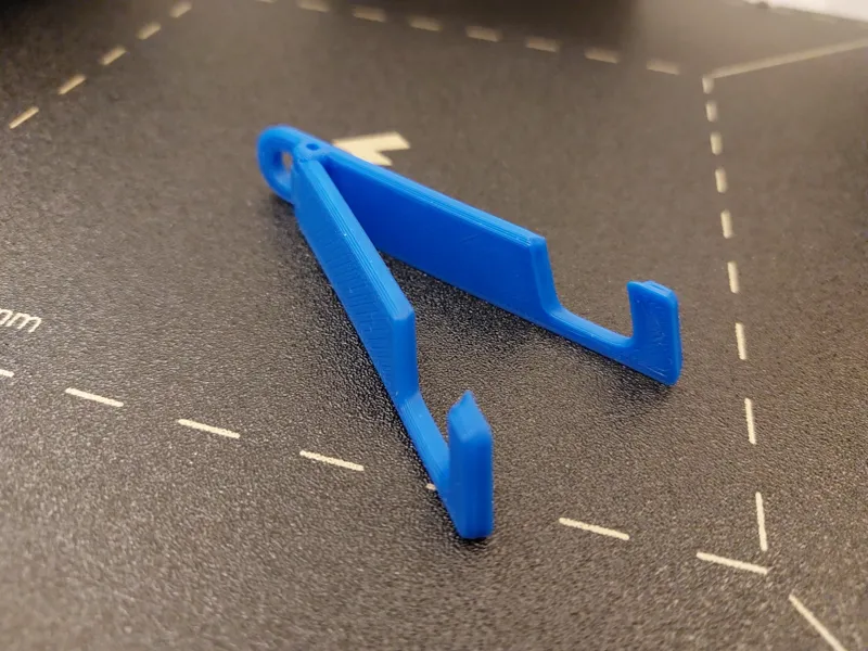 Foldable and ease to print / assemble phone stand