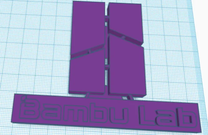 Bambu Lab logo fridge magnet