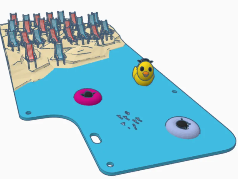 Beach CMF Phone Backplate