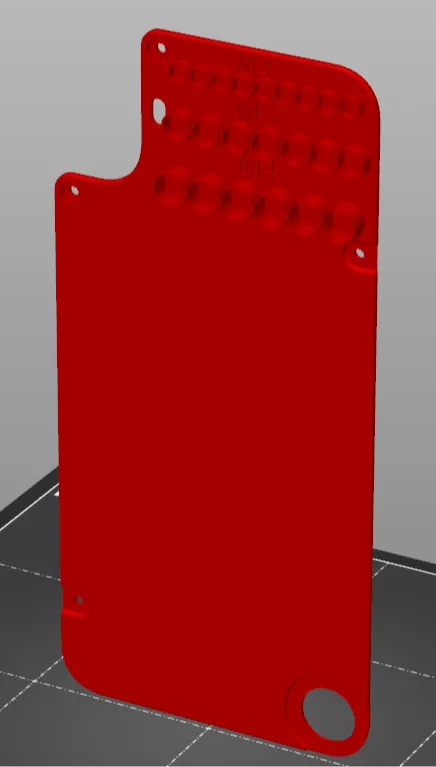 CMF Phone Backplate With Built In Screw Holder