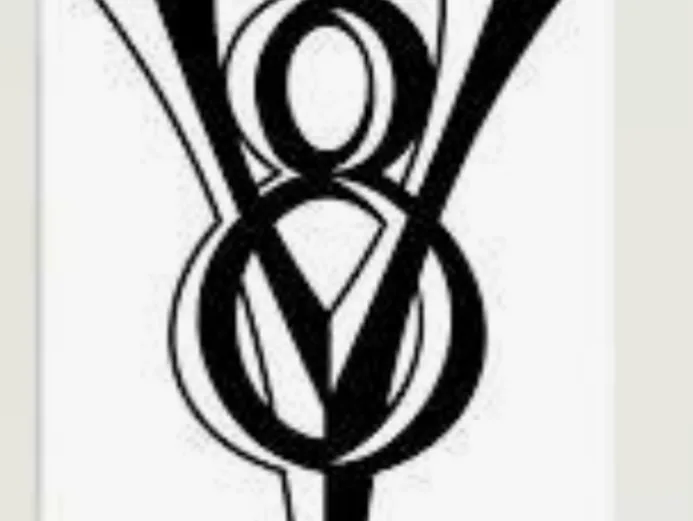 V8 emblem