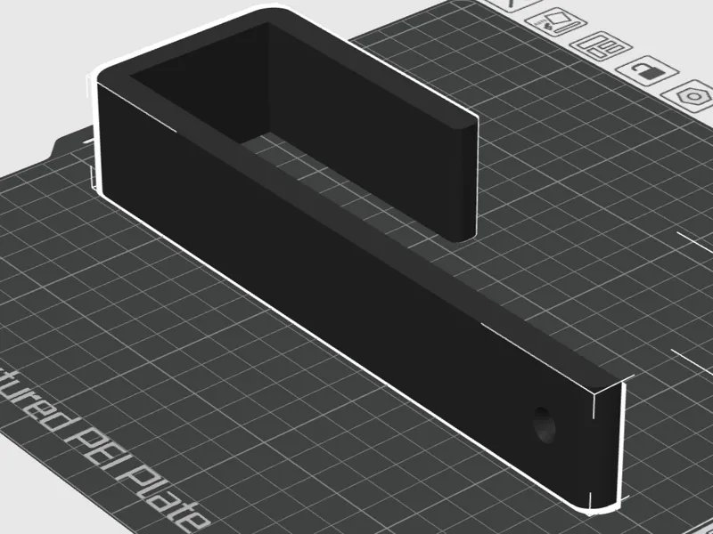 HSW 2" cubicle bracket