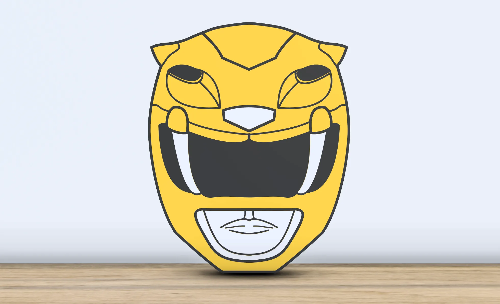 Power Rangers Printmaking Black Ranger - Layered - Wall Art - Power Rangers - Free 3D Print Model ...