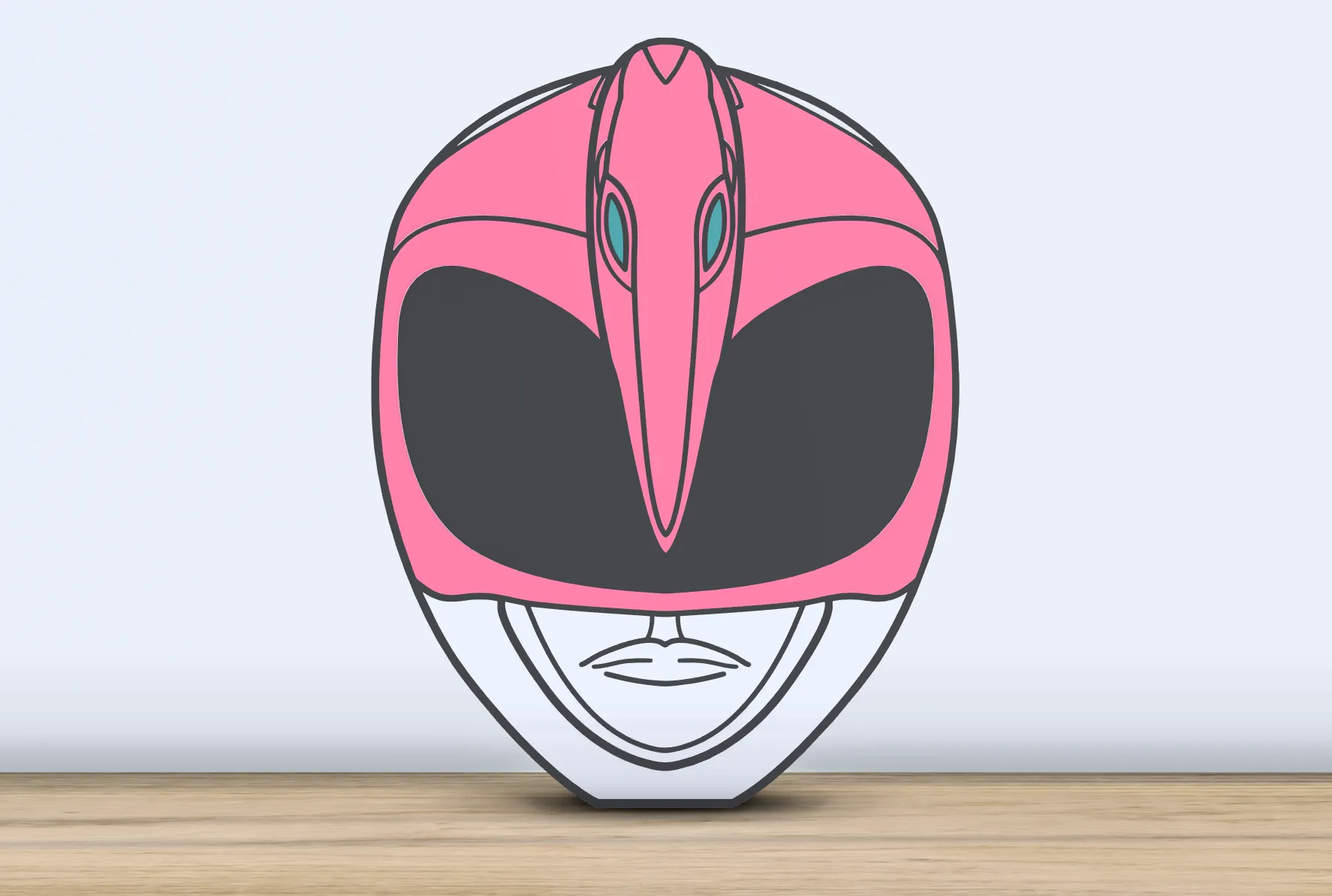 Power Rangers Printmaking Black Ranger - Layered - Wall Art - Power Rangers - Free 3D Print Model ...