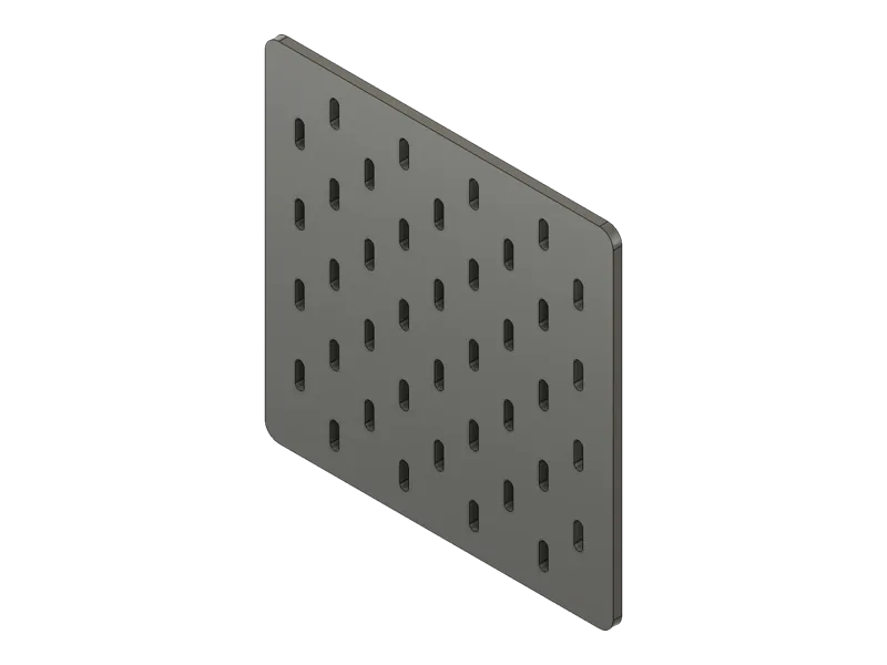 IKEA SKÅDIS Pegboard Template