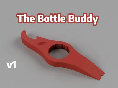 Bottle Buddy: Universal 3 in 1 Bottle Opener