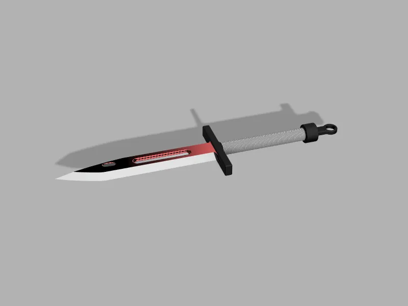 Knife Key Chain
