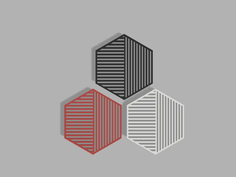 Simple Geometric Coaster Design 2
