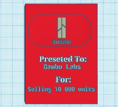 Bambu Lab Sales Fridge Magnet