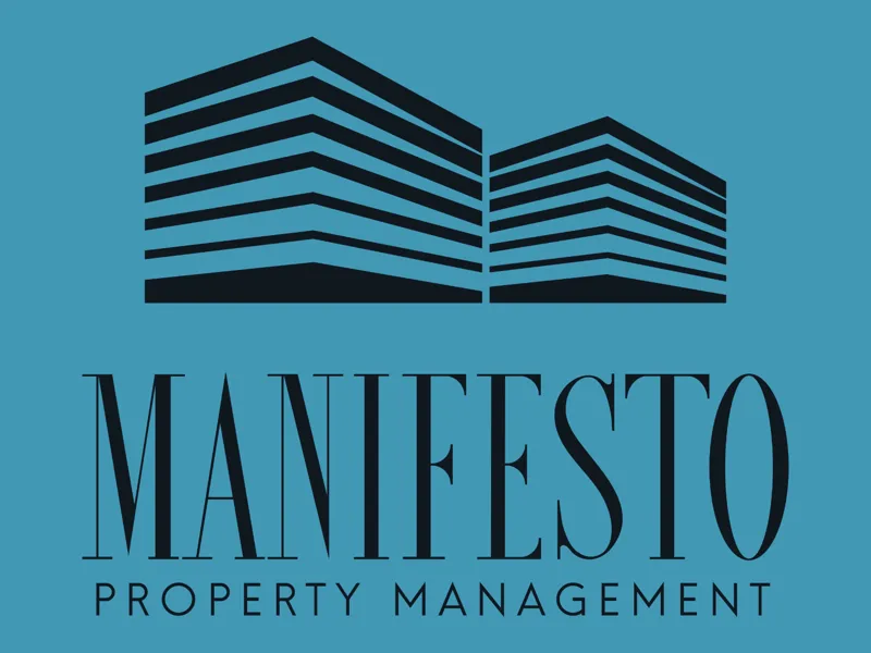 Manifesto Property Mangement oversized key chain.