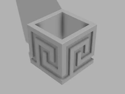 Cube Slot Succulent Planter