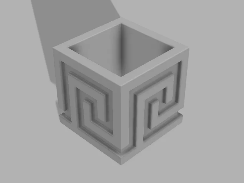 Cube Slot Succulent Planter