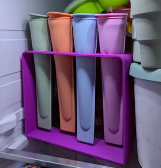 Squeezed Ice Silicone Form Stand
