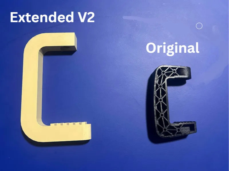 Mounting extensions for Logitech G920 G29 G27 