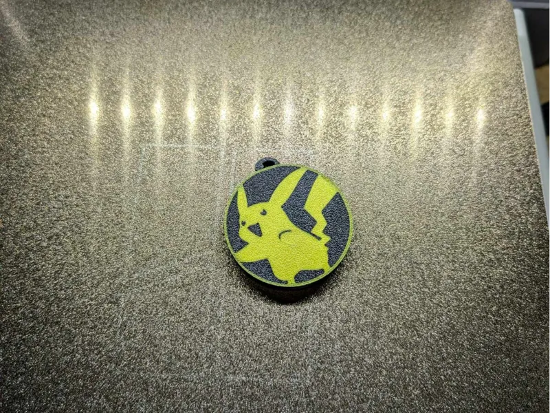 Old School Pikachu Keychain