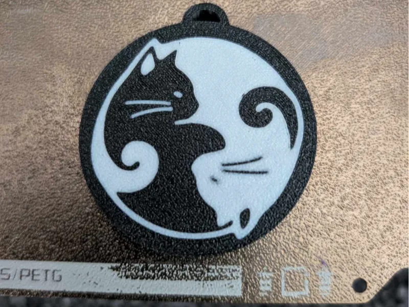 Cat Yang Keychain