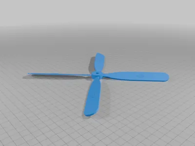 4 blade propeller Mustang 