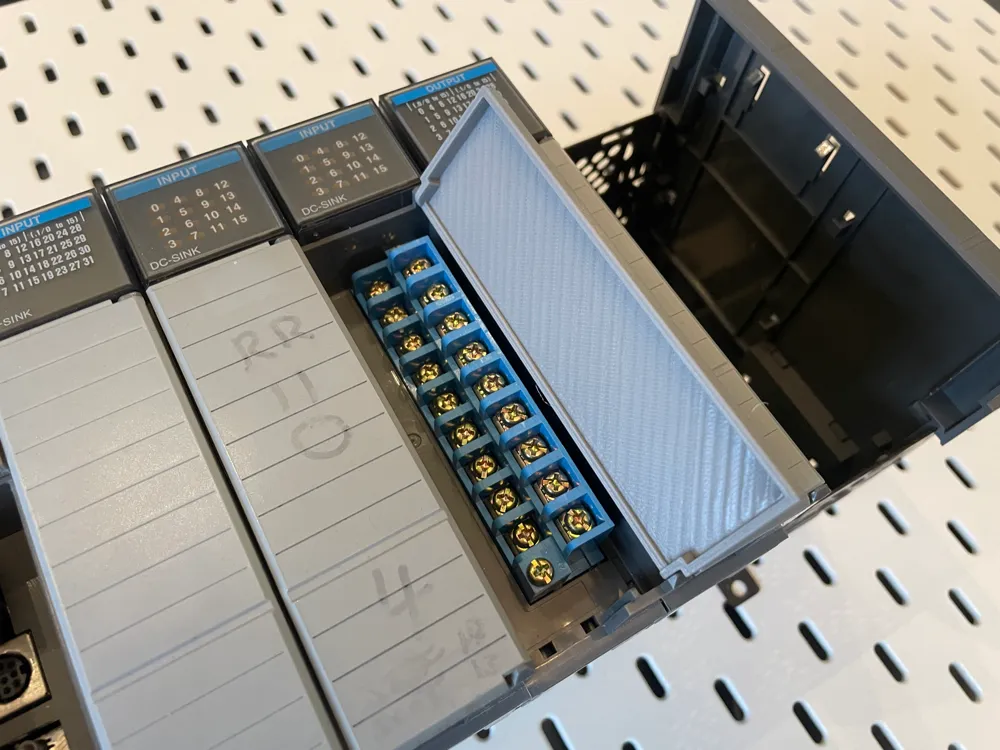 SLC 500 Module Door - Free 3D Print Model - MakerWorld