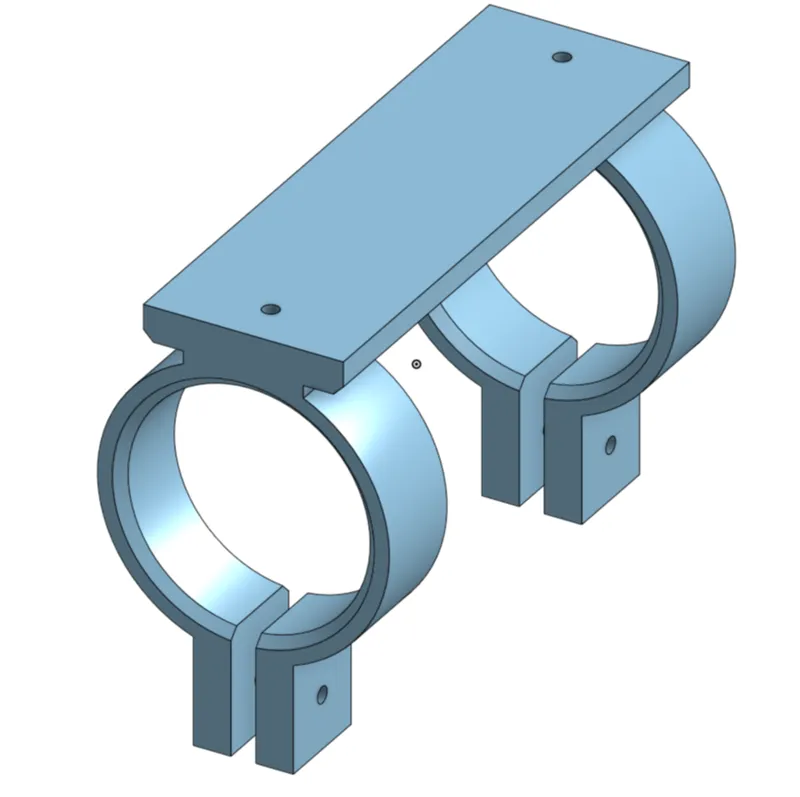 Pipe clamp mount