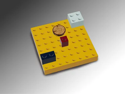 Brick Fridge Magnet