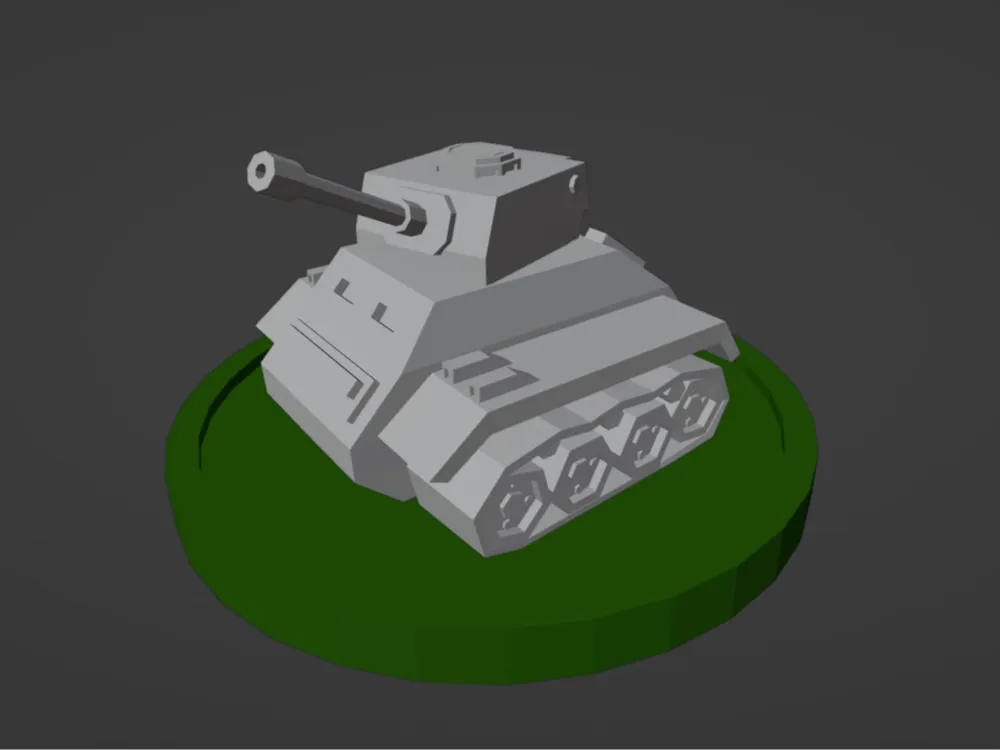 Cartoon Tank - Free 3D Print Model - MakerWorld