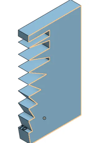 Simple overhang test