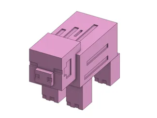 Minecraft Piggy Bank