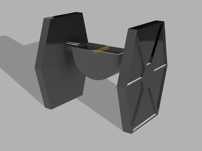Echo Dot 3 Tie-fighter