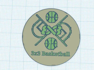 2024 Paris Olympic 3 on 3 Basketball Makerchip