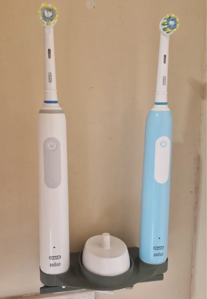 Support brosses à dents Oral B avec chargeur