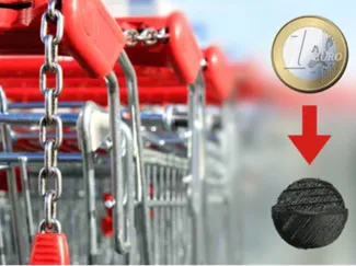 COIN’S CASE FOR SHOPPING CART