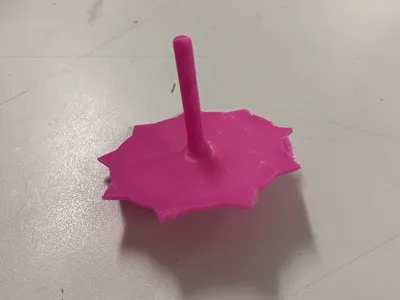 spiky spinning top 